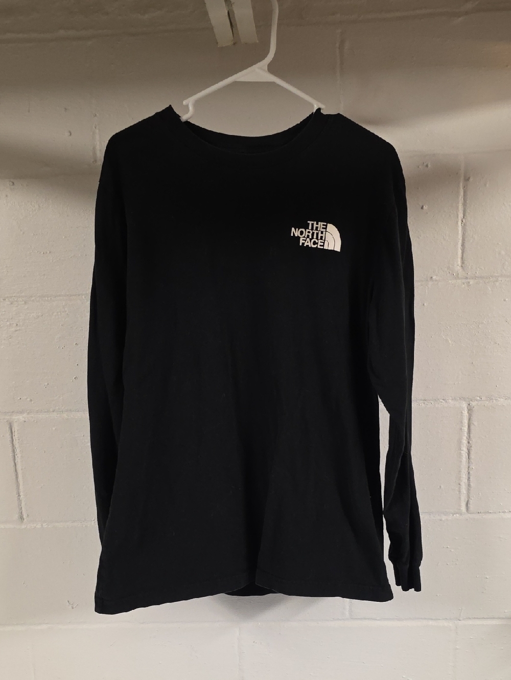 The North Face Black Long-Sleeve Logo Shirt
